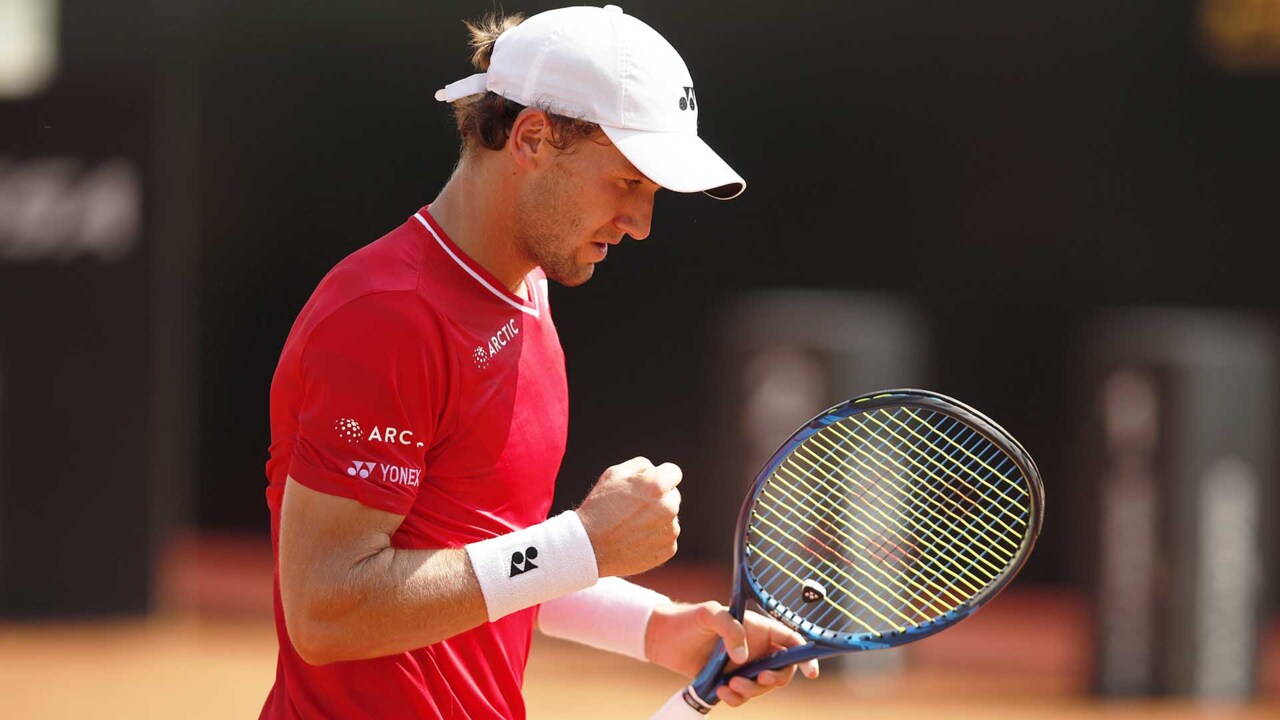 Casper Ruud Outlasts Berrettini To Reach Maiden Masters 1000 Semi-final ATP Tour Tennis