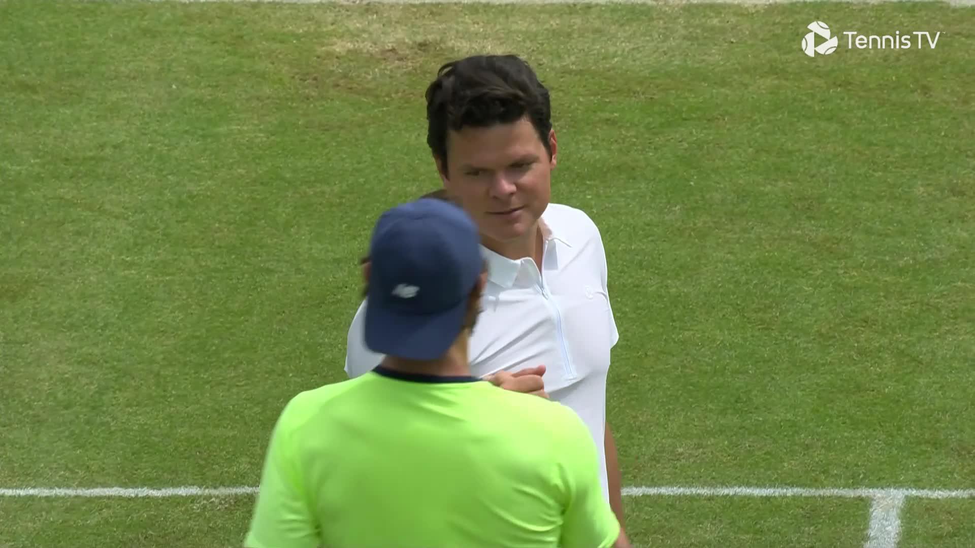 Highlights: Raonic earns comeback win in 's-Hertogenbosch 2024