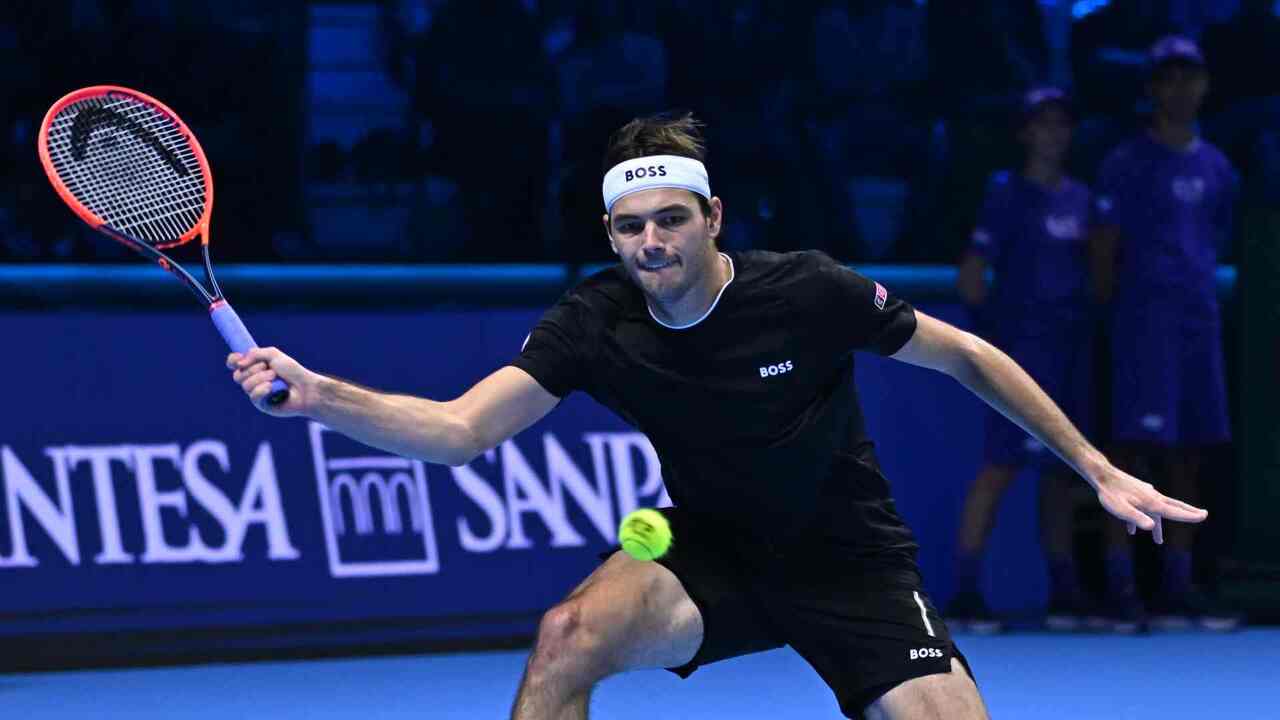 Hot Shot: Scrambling Fritz plays De Minaur at his own game in Turin