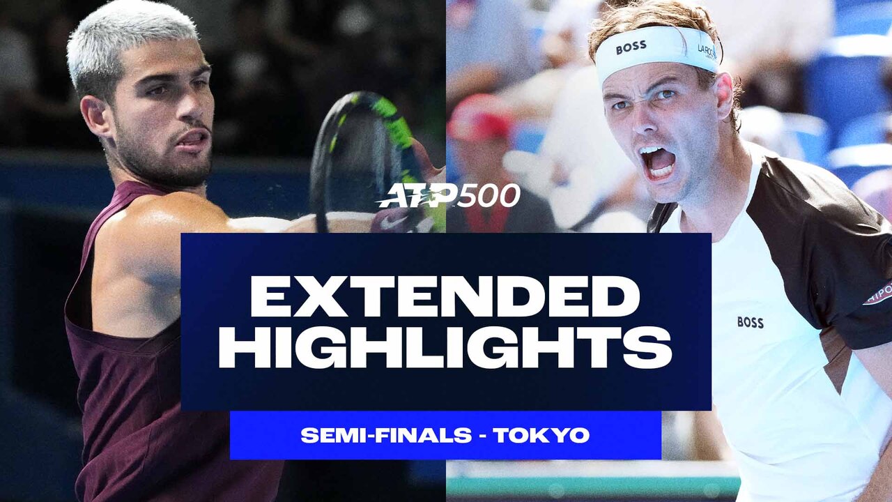 Extended Highlights: Alcaraz, Fritz set title showdown in Tokyo 