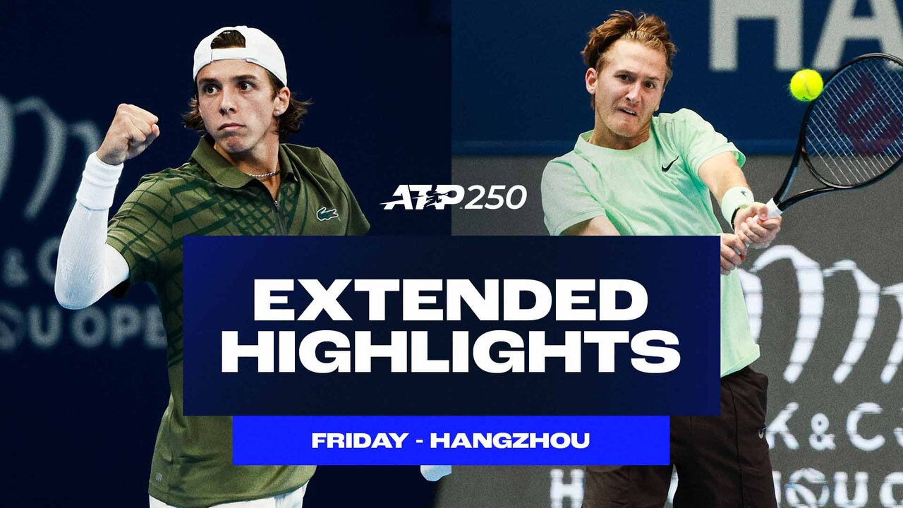 Extended Highlights: Cazaux, Korda roll through in Hangzhou 
