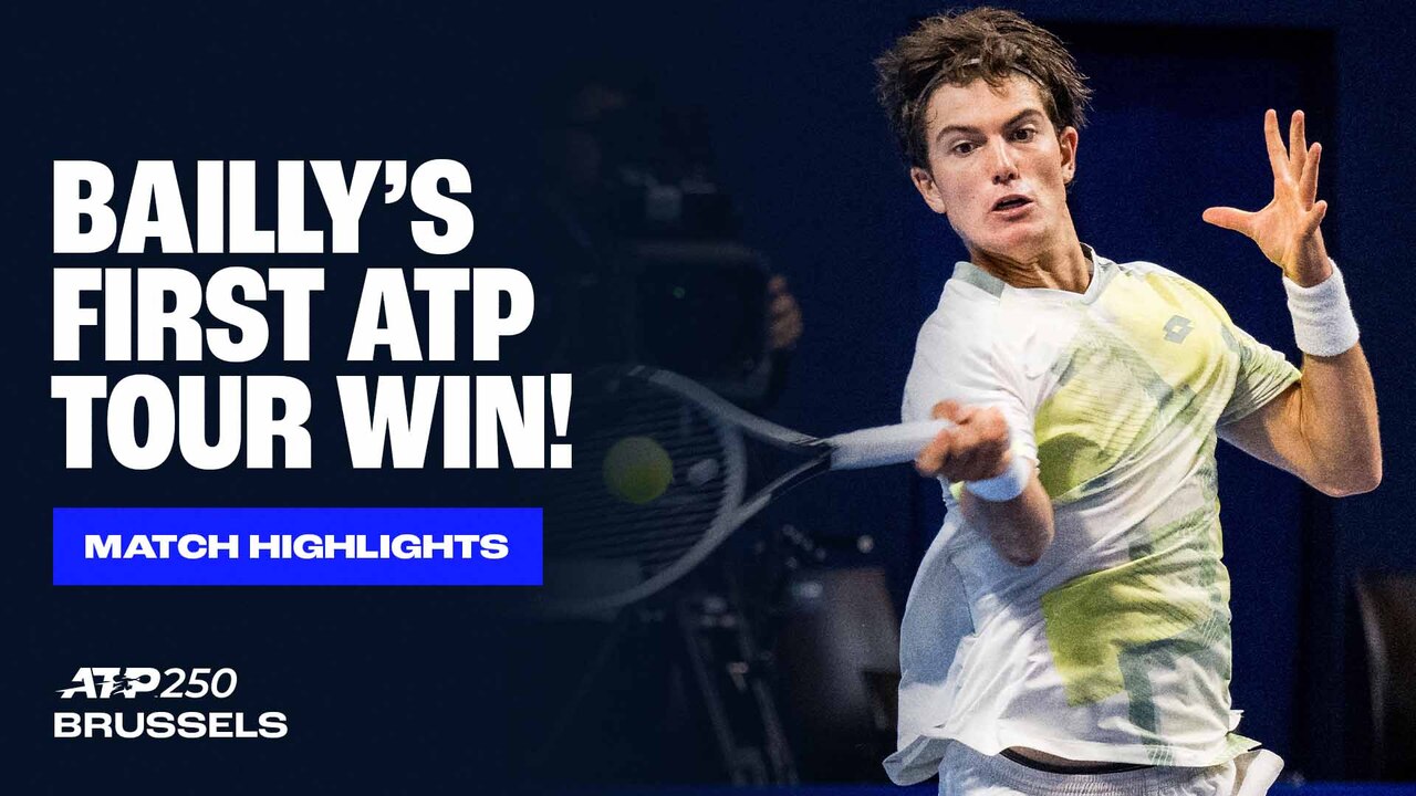 Highlights: #NextGenATP Bailly upsets Altmaier in Brussels 2025 
