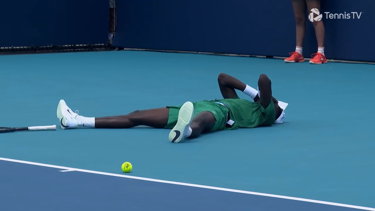 Kouame's Miami moment! Watch 17-year-old's match point from historic R1 win