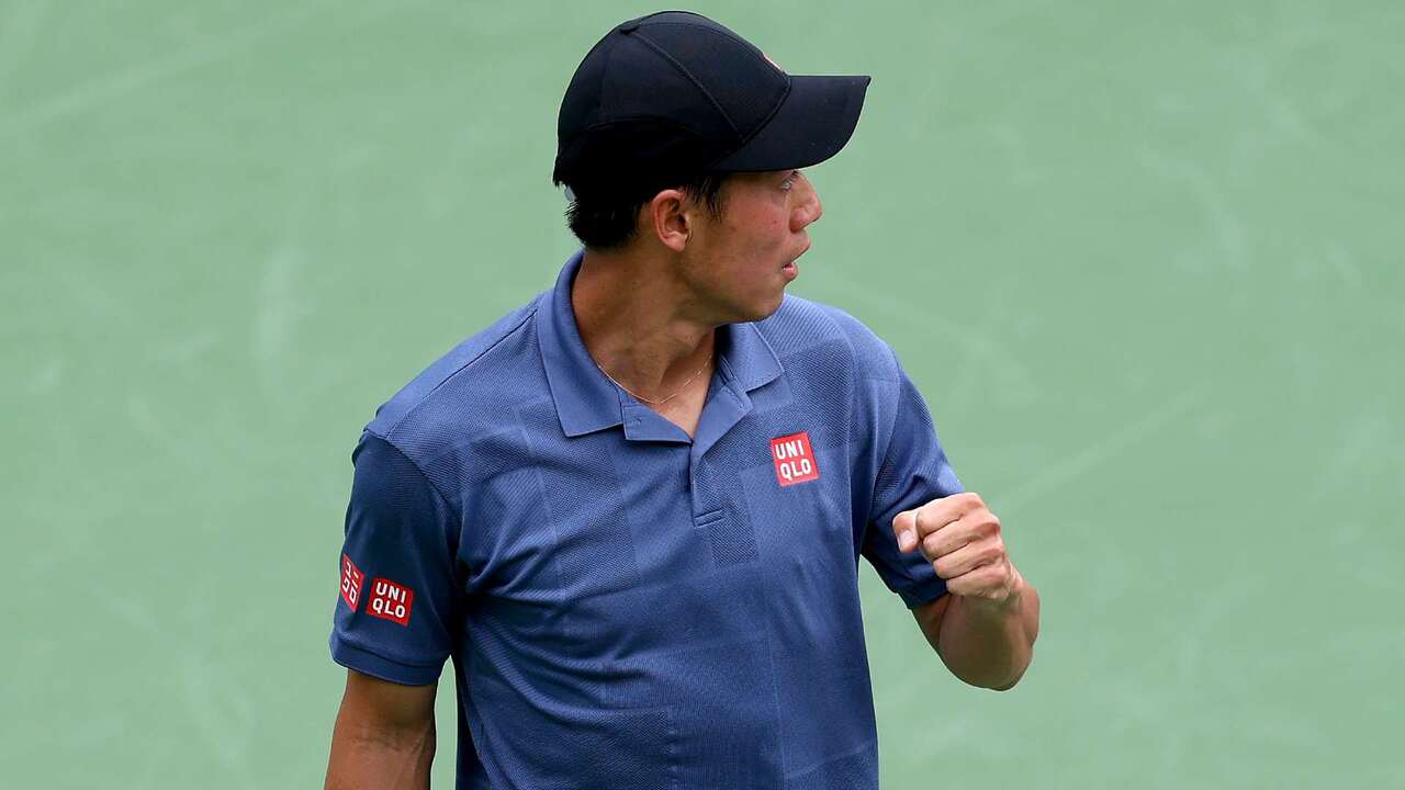 Hot Shot: Off-script Kei! Nishikori ditches the double for a one-handed dagger in Cincinnati 2025 