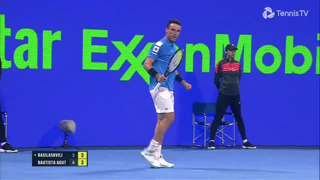 Roberto Bautista Agut Gains Nikoloz Basilashvili Revenge, Wins Doha Title ATP Tour Tennis