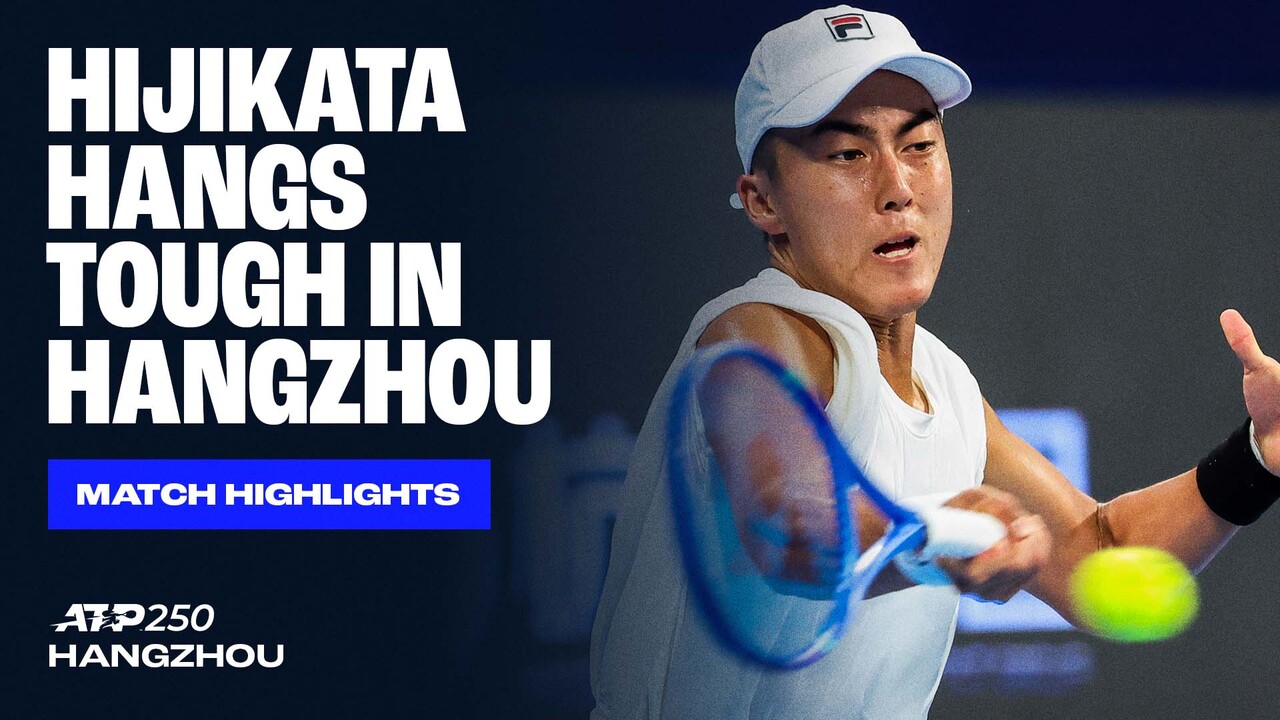 Highlights: Hijikata defeats Ugo Carabelli in Hangzhou 2025 opener