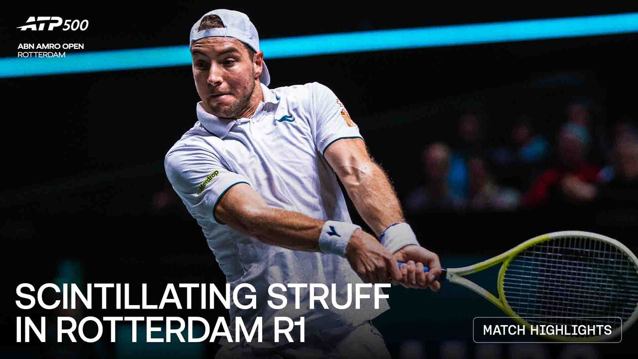 Highlights: Struff surges past qualifier Grenier with Rotterdam 2026 dominance