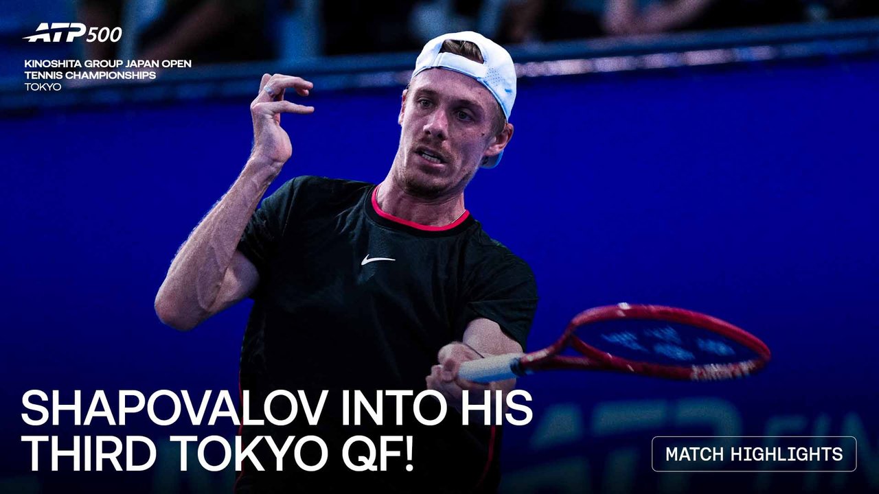 Highlights: Shapovalov battles past Tabilo for Tokyo QF spot
