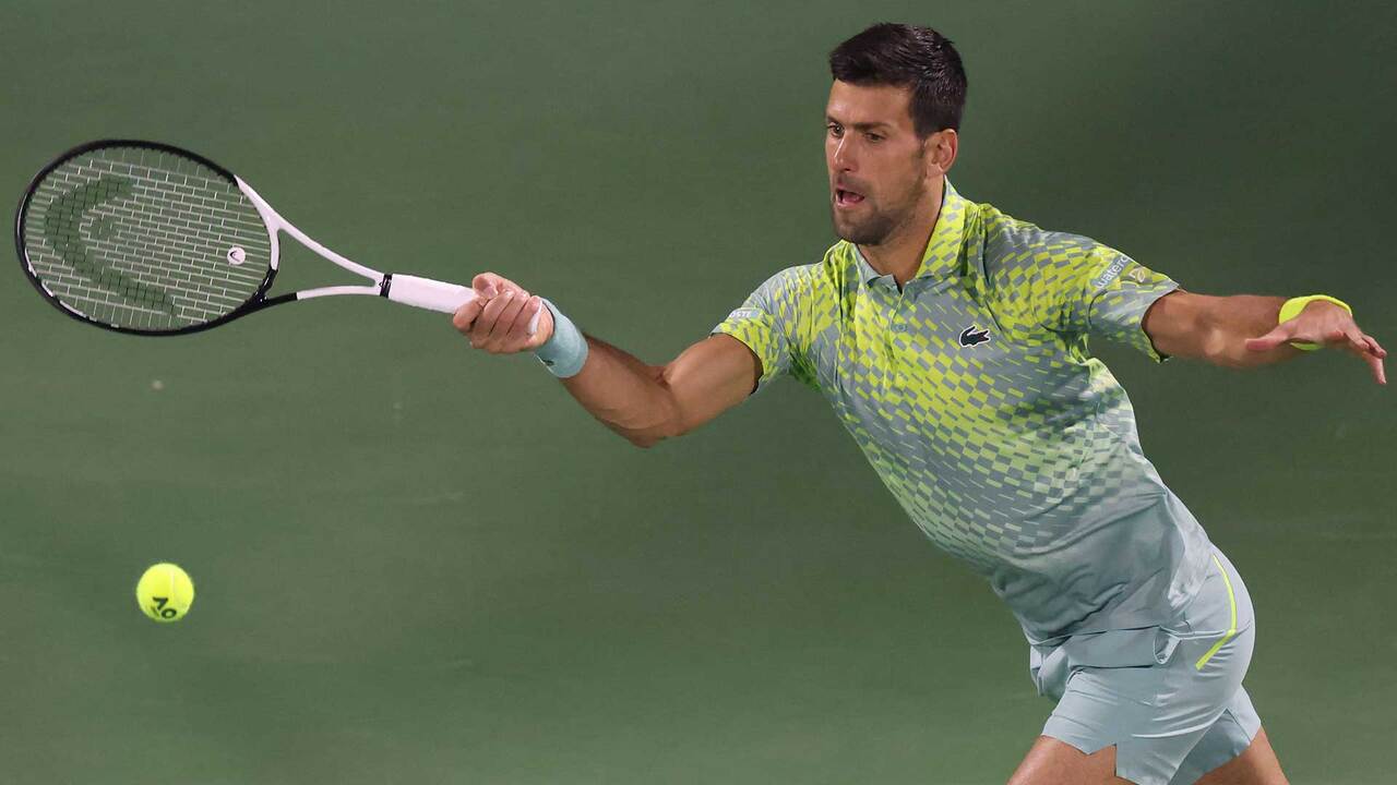 Saiba onde assistir Djokovic x Griekspoor pelo ATP de Dubai ao vivo hoje