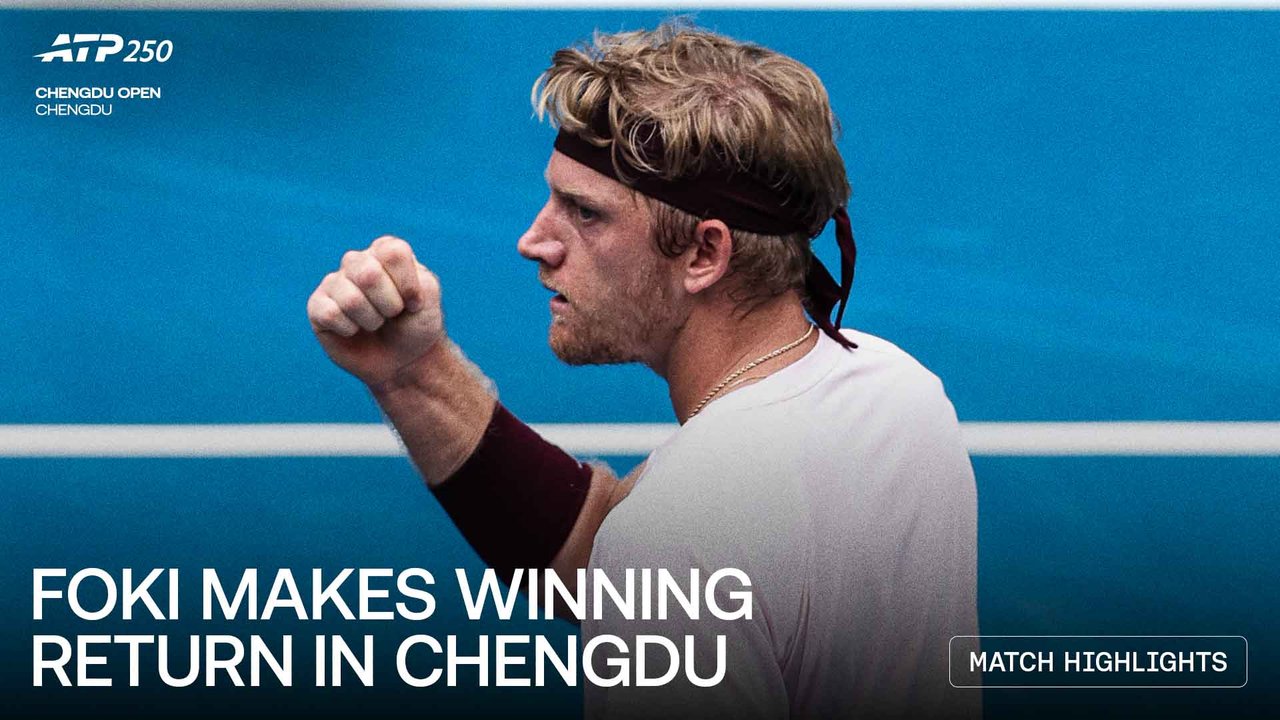Highlights: Davidovich Fokina sinks J.M. Cerundolo in Chengdu 2026 R2