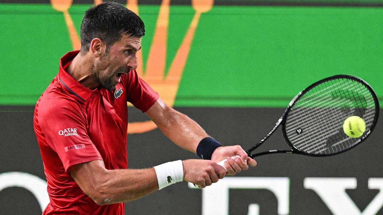 Hot Shot: 'A dance as old as time!' Djokovic's backhand brilliance