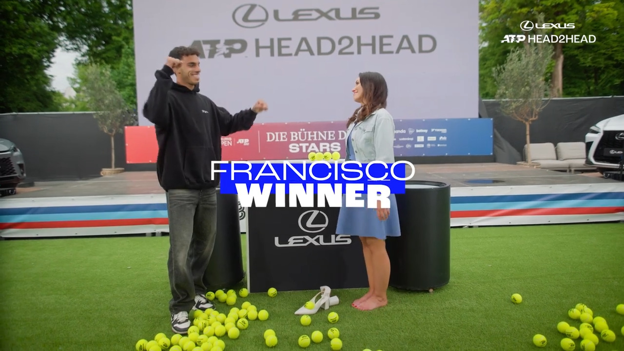 Lexus ATP Head2Head Challenge: Cerundolo put to the test in Hamburg