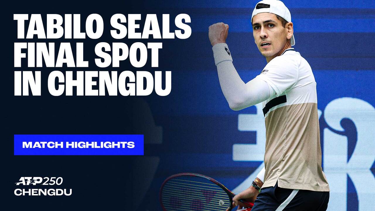 Highlights: Tabilo advances to Chengdu final