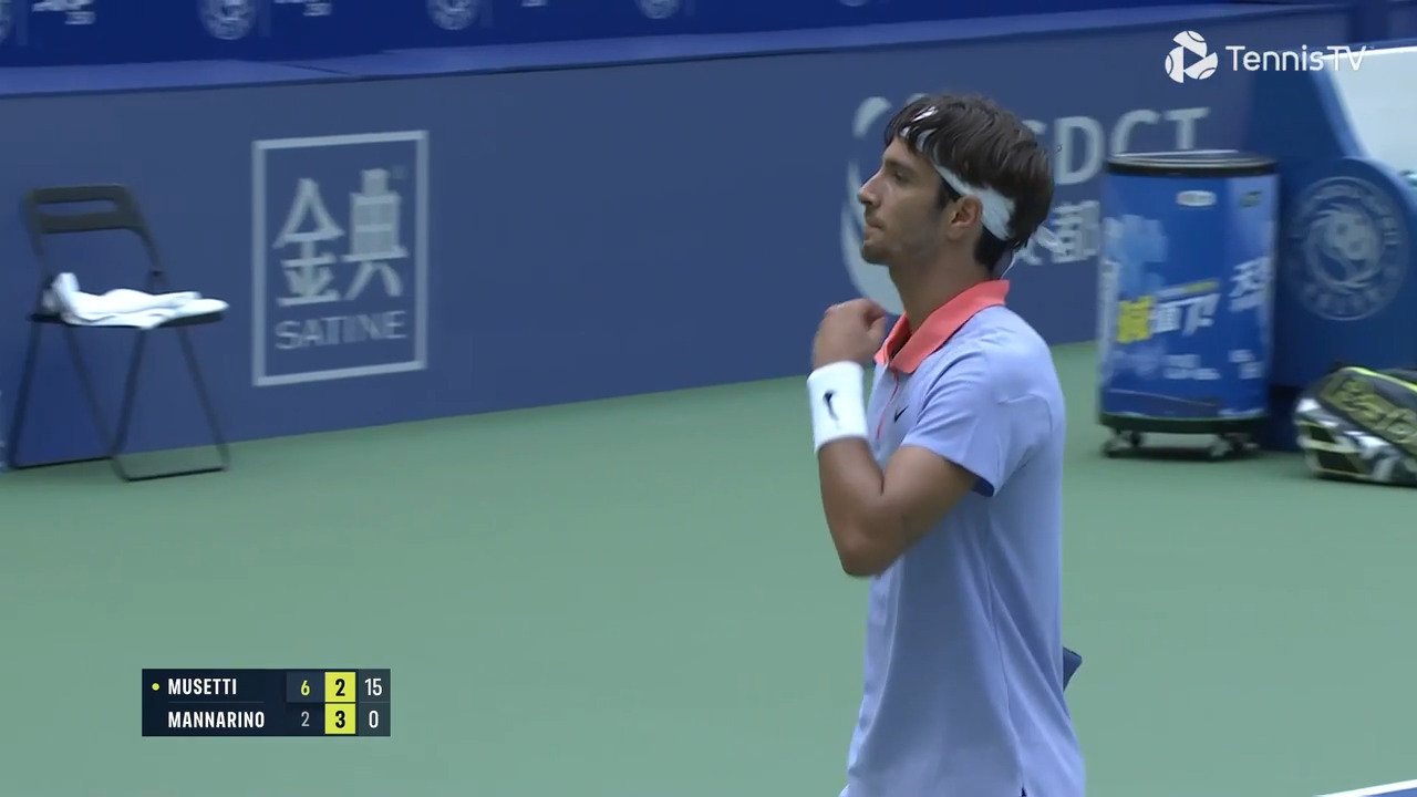 Highlights: Musetti battles past Mannarino in Chengdu