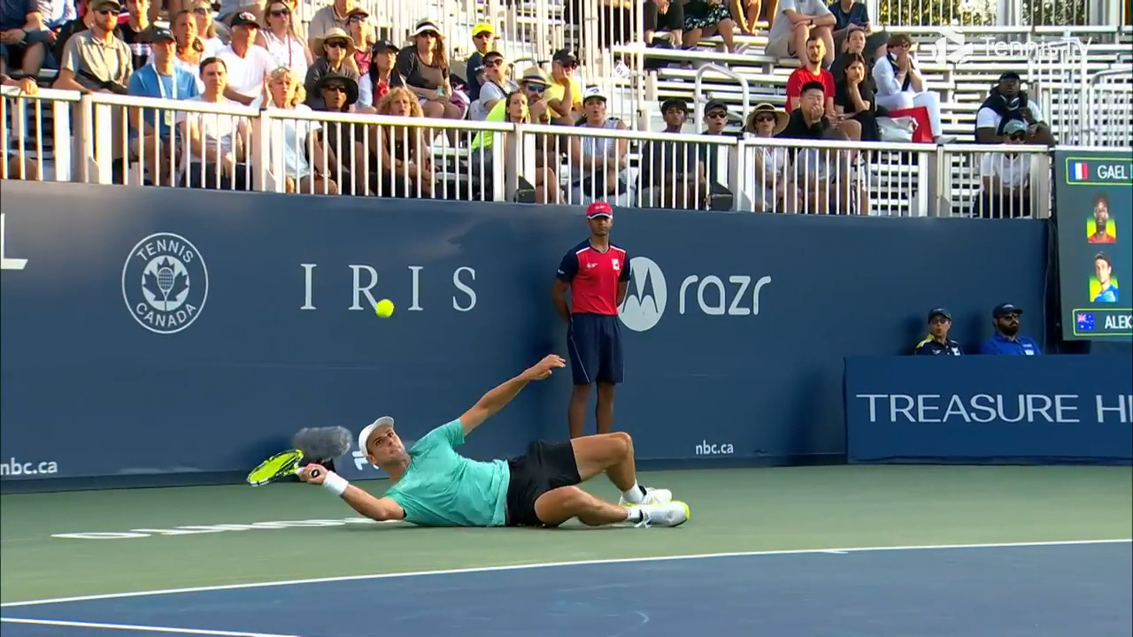 Hot Shot: Vukic Wins Point Like You've Never Seen Before