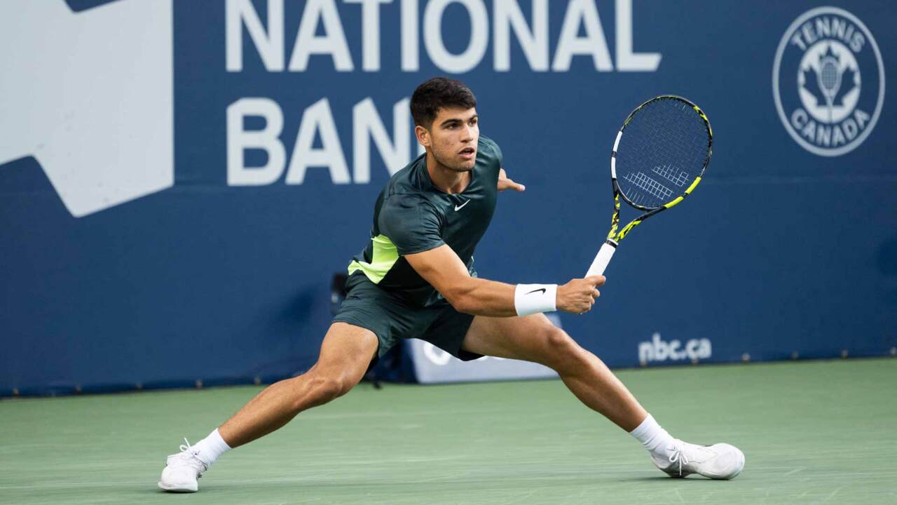 Highlights Alcaraz Survives Hurkacz Test For Toronto QF Berth Video Search Results ATP Tour Tennis