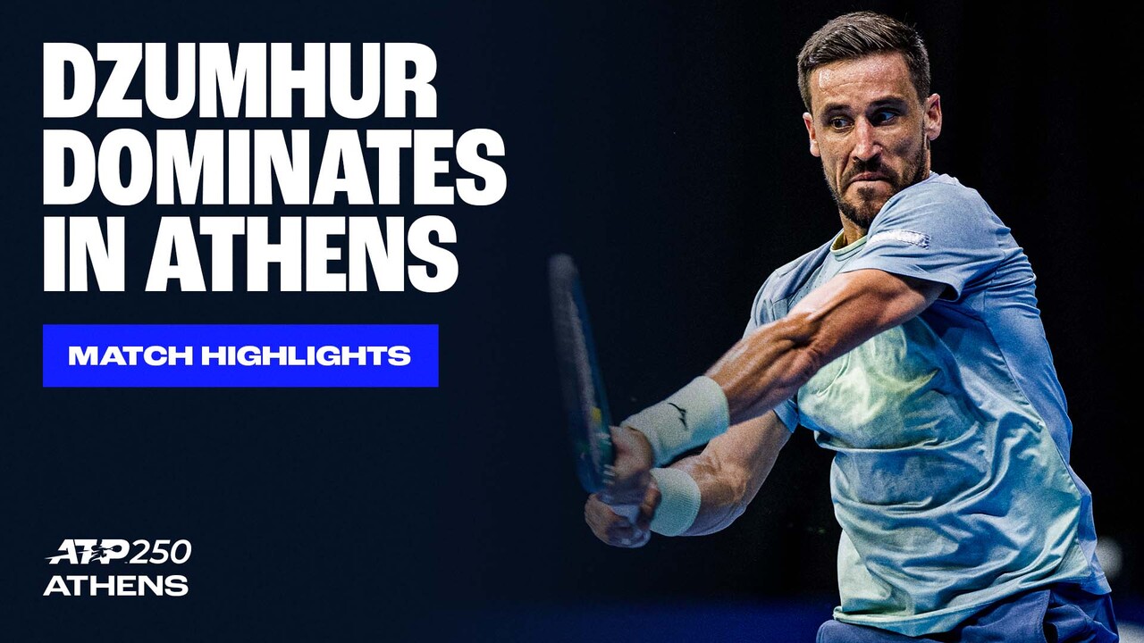 Highlights: Dzumhur eases past Fearnley in Athens opener