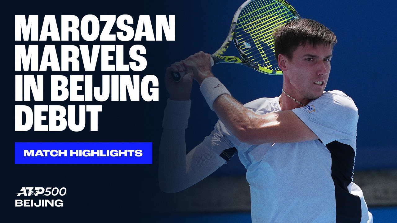 Highlights: Marozsan moves past Bonzi in Beijing 2025 R1 