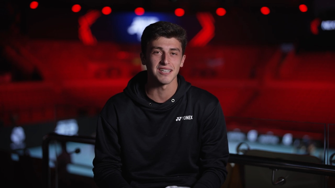 Getting To Know #NextGenATP Star Luca Nardi