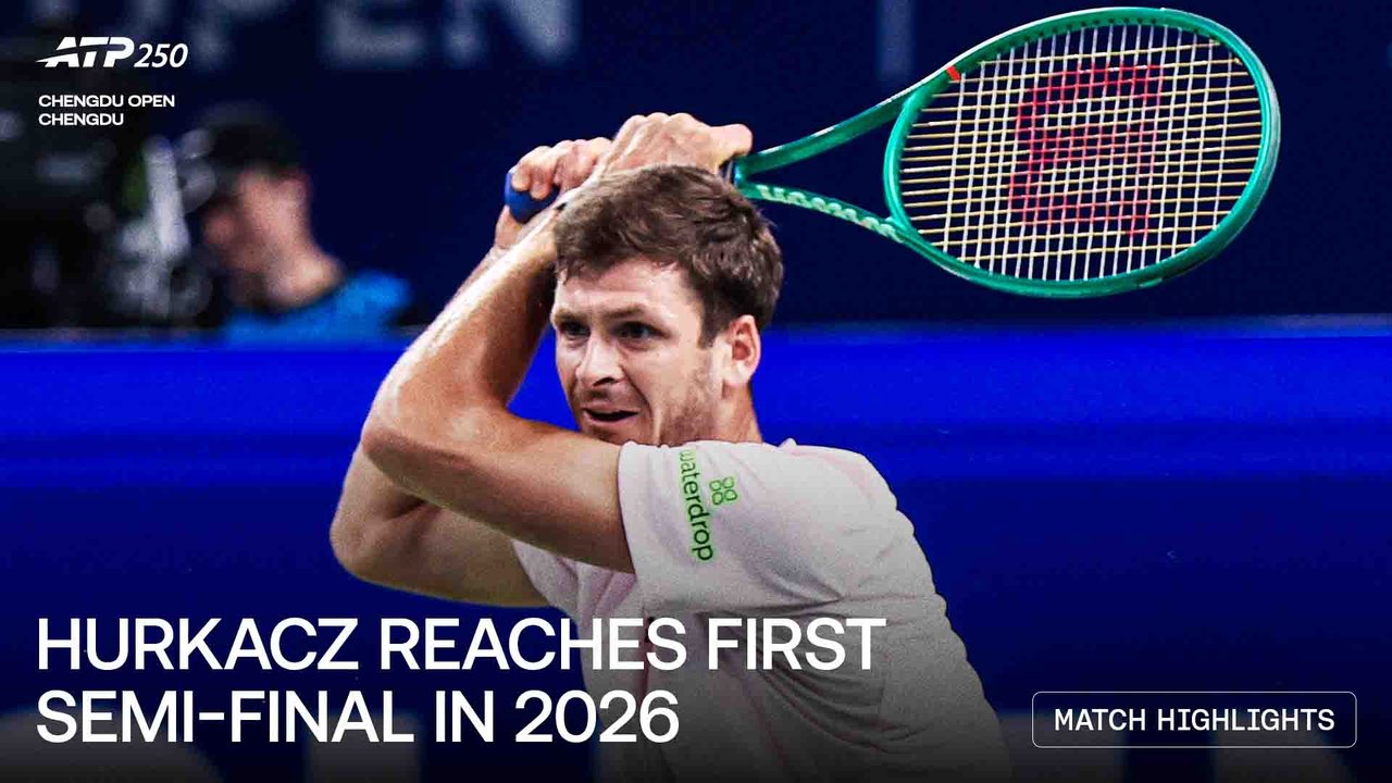 Highlights: Hurkacz ousts Harris for SF ticket in Chengdu 2026