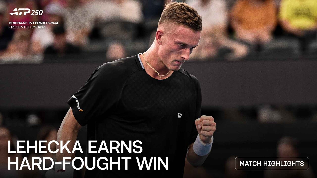 Highlights: Defending champion Lehecka launches Brisbane campaign