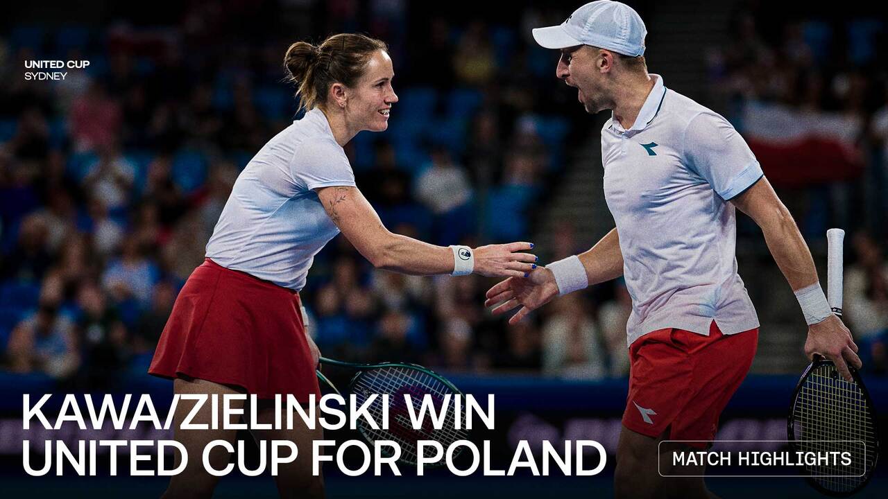 Highlights: Kawa/Zielinski guide Poland to United Cup 2026 glory