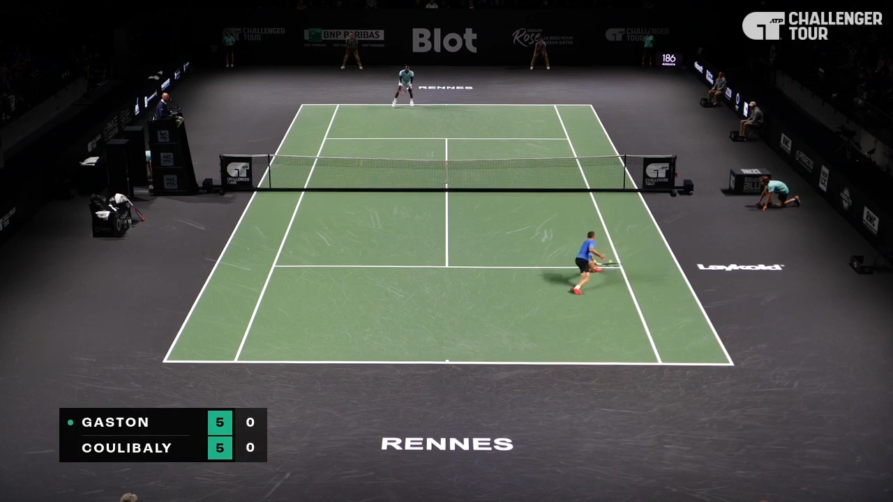 Hot Shot: Home hope Gaston's sizzling dropper dazzles crowd at Rennes Challenger