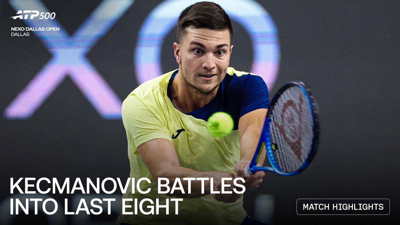 Highlights: Kecmanovic edges Paul in Dallas duel!