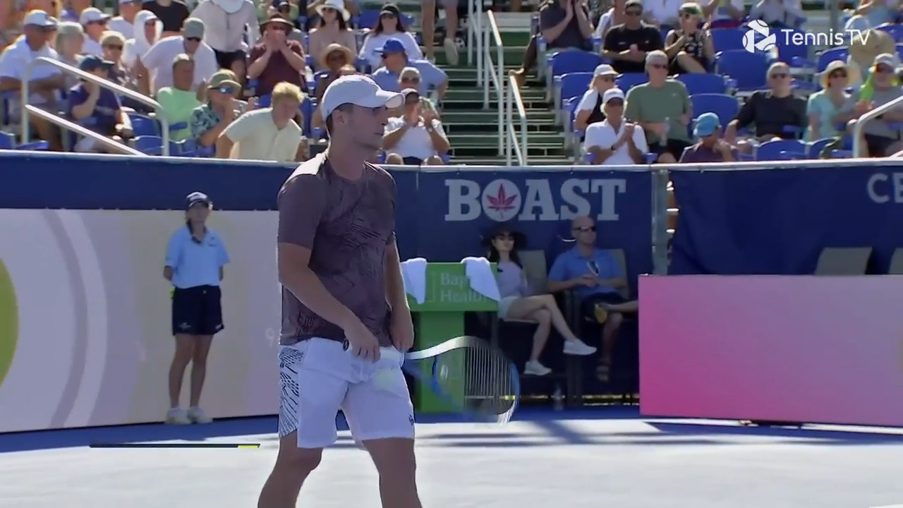 Highlights: Kecmanovic ousts Giron, reaches Delray Beach SFs