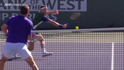 Hot Shot: Dimitrov Wins Cat-and-Mouse Battle