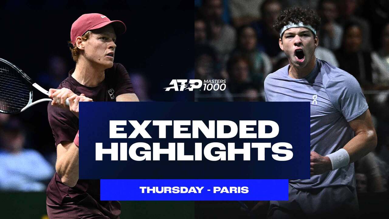 Extended Highlights: Sinner, Shelton, Medvedev march into Paris 2025 QFs