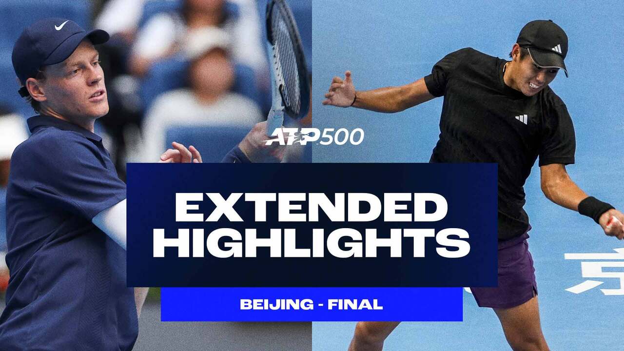 Extended Highlights: Sinner, Tien clash for Beijing title