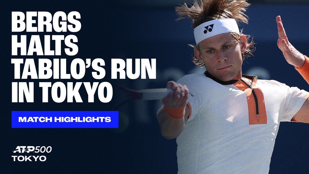Highlights: Bergs ousts in-form Tabilo in Tokyo 2025 thriller 