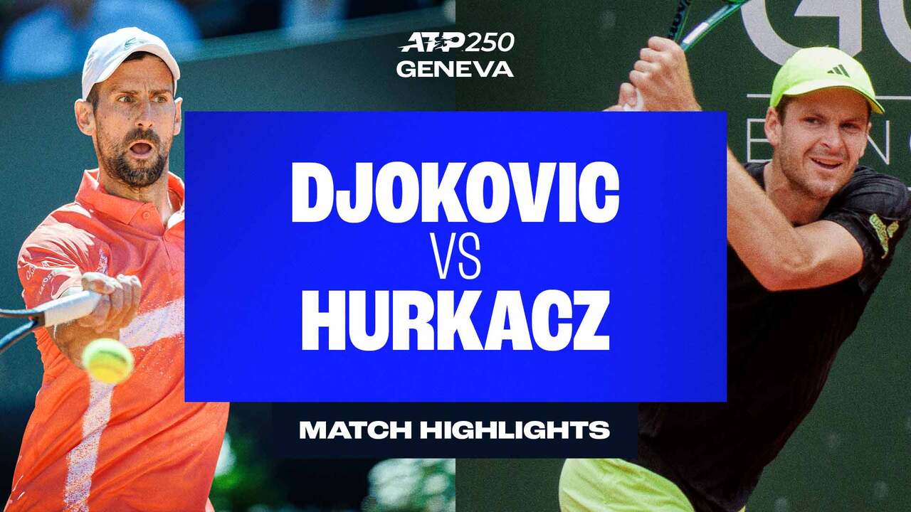 Highlights: Relentless Djokovic wins 100th title by defeating Hurkacz in Geneva final 