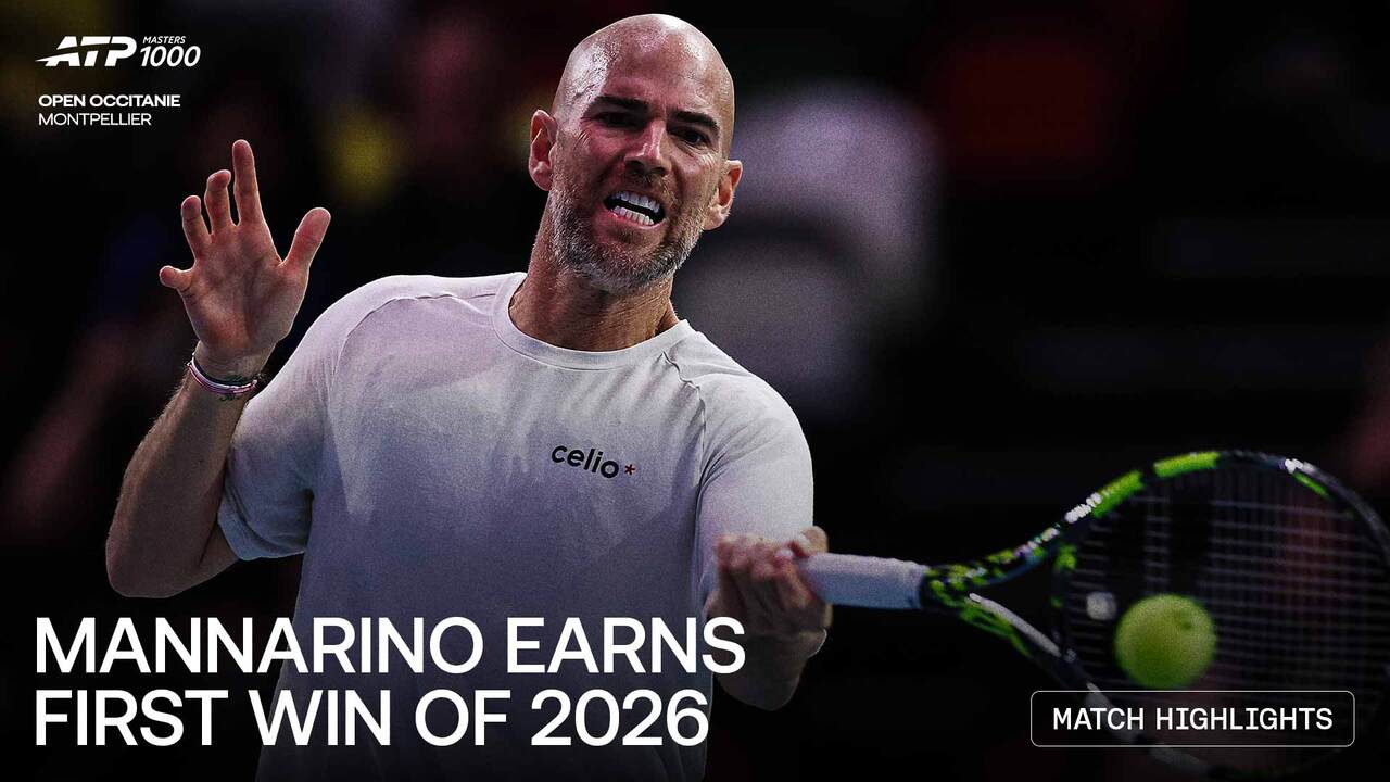 Highlights: Mannarino dispatches Martinez in Montpellier 2026