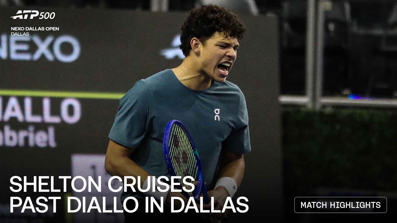 Highlights: Shelton makes impressive Dallas return, beats Diallo in opener