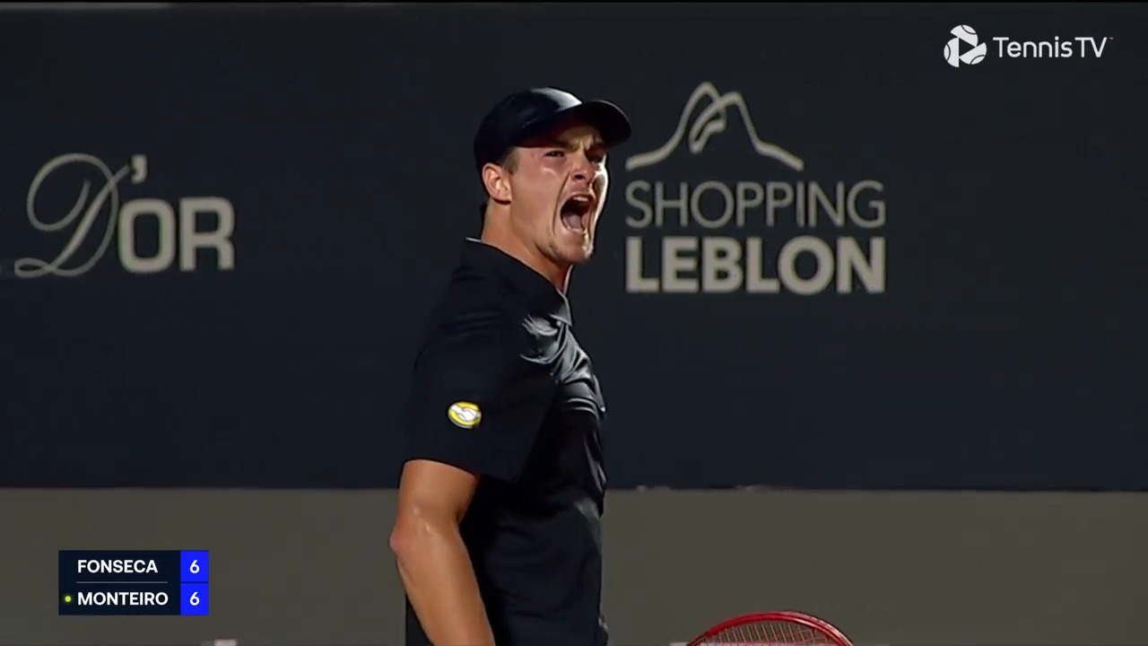 Hot Shot: Fonseca's forehand rocket sends Rio de Janeiro 2026 crowd wild 