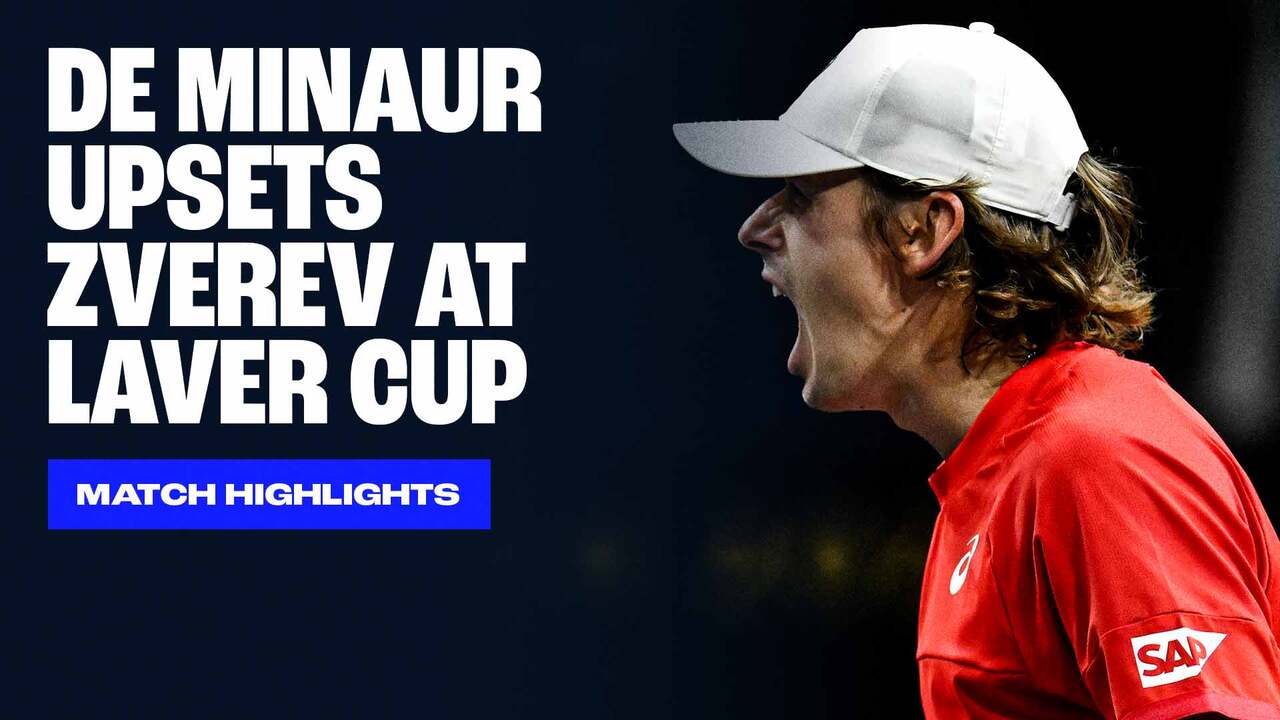 Highlights: De Minaur dismisses Zverev at Laver Cup