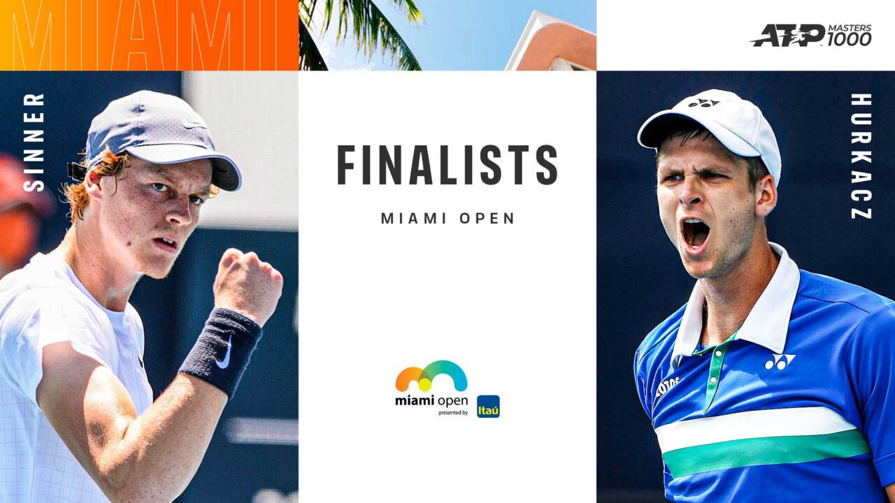 Will Hubert Hurkacz Or Jannik Sinner Triumph? Friends Turn Foes In Miami Final ATP Tour Tennis