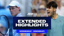 Extended Highlights: Sinner, Alcaraz, Zverev advance; Fritz falls in Cincinnati R4 2025