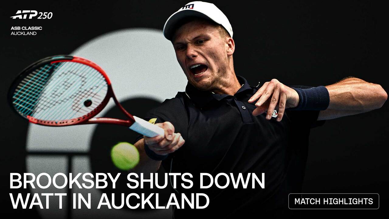 Highlights: Brooksby beats home hope Watt in Auckland 2026