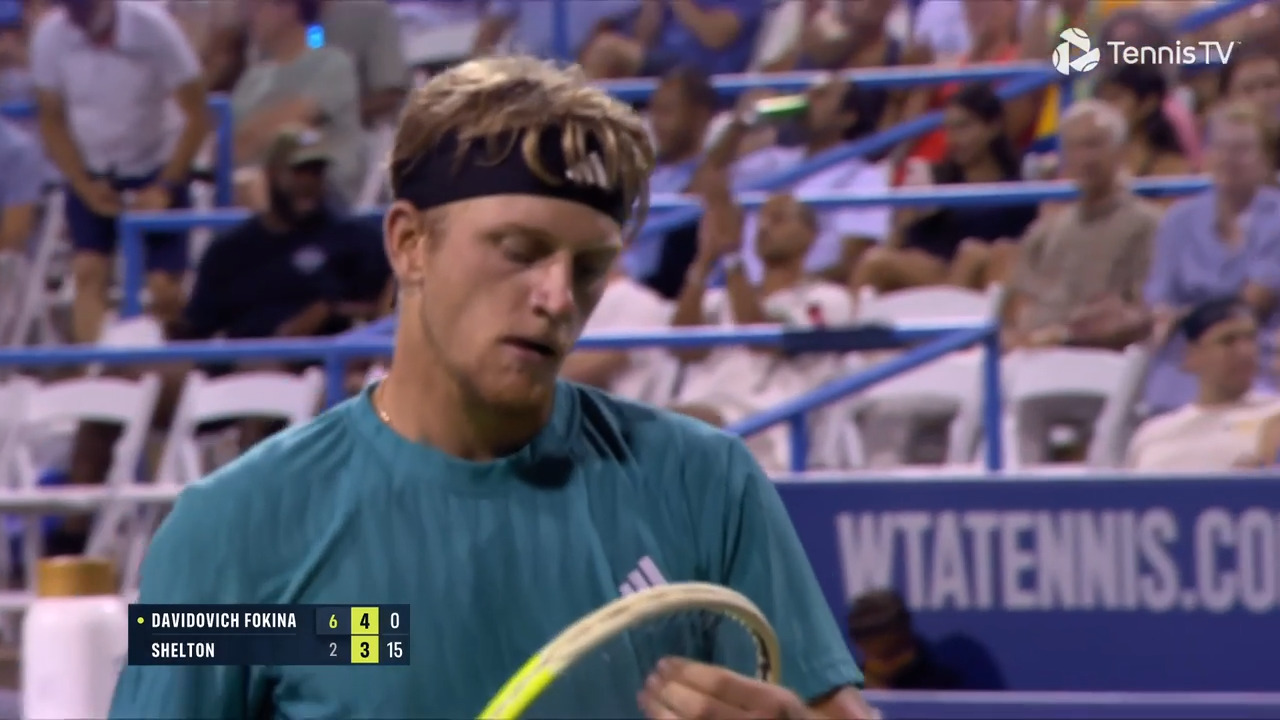 Hot Shot: Davidovich Fokina firma un drop venenoso vs. Shelton en Washington 2025