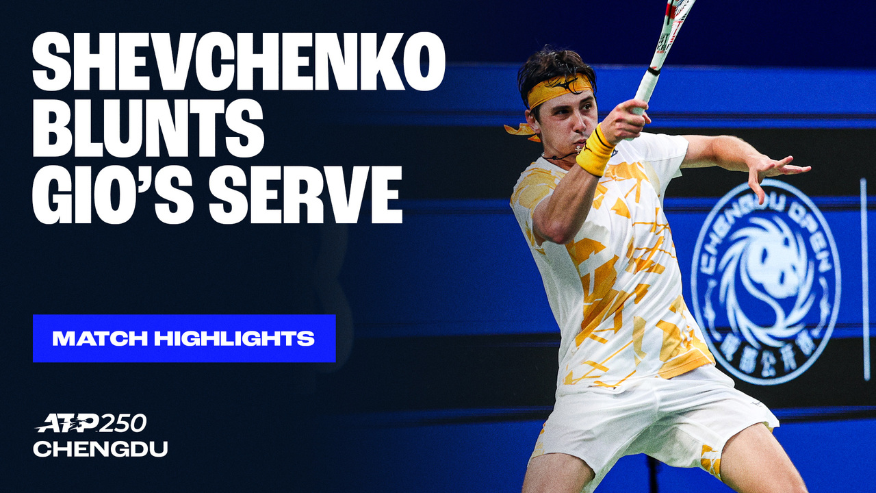 Highlights: Shevchenko rallies past Mpetshi Perricard for Chengdu 2025 QF spot