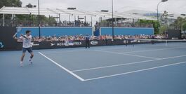 Djokovic Trains Wednesday At Australian Open 2019