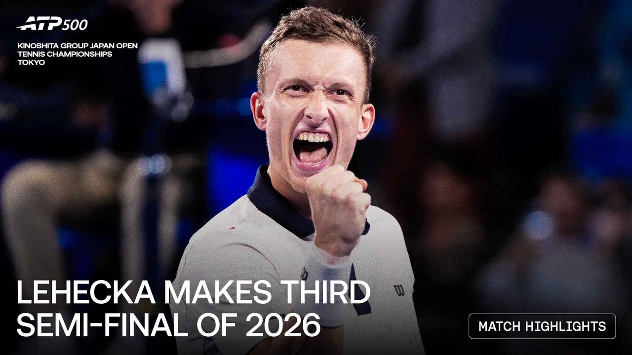 Highlights: Lehecka blitzes Vallejo to reach Tokyo 2026 SFs