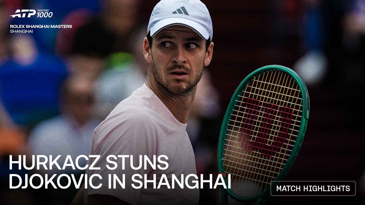 Highlights: Hurkacz upsets Djokovic for eighth consecutive Shanghai win