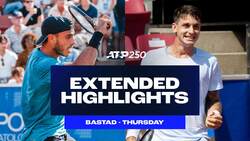Extended Highlights: Cerundolo, Ugo Carabelli lead Argentine charge into Bastad 2025 QFs