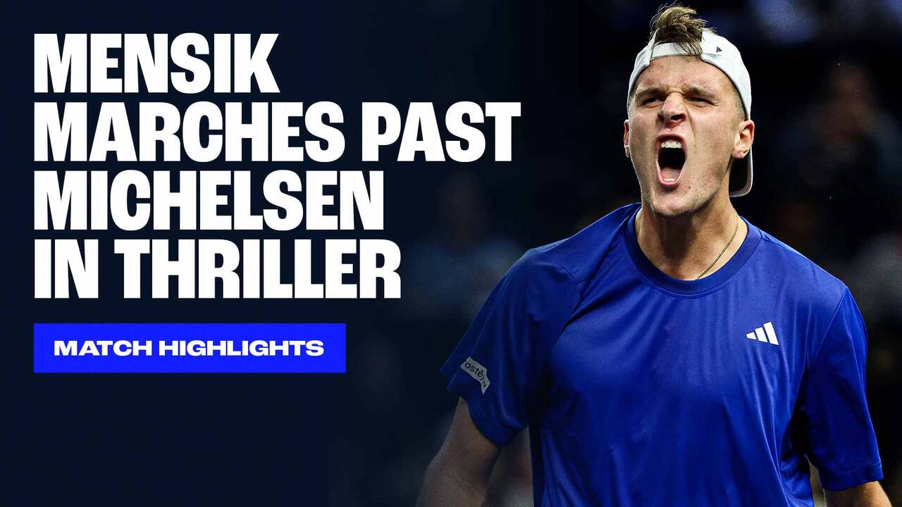 Highlights: Mensik edges Michelsen in Match Tie-break Laver Cup 2025