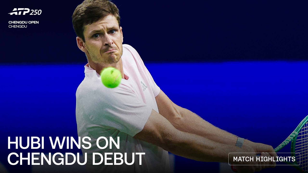 Highlights: Hurkacz wins thrilling tie-break in Chengdu 2026 victory