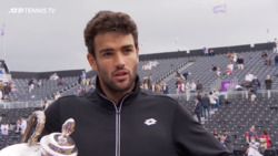 Berrettini On Queen's Club Title: 'It's An Unbelievable Feeling'